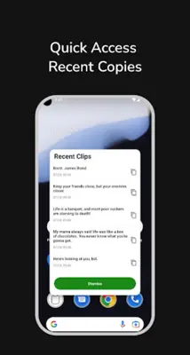 Clipboard - Copy Paste & Notes android App screenshot 2